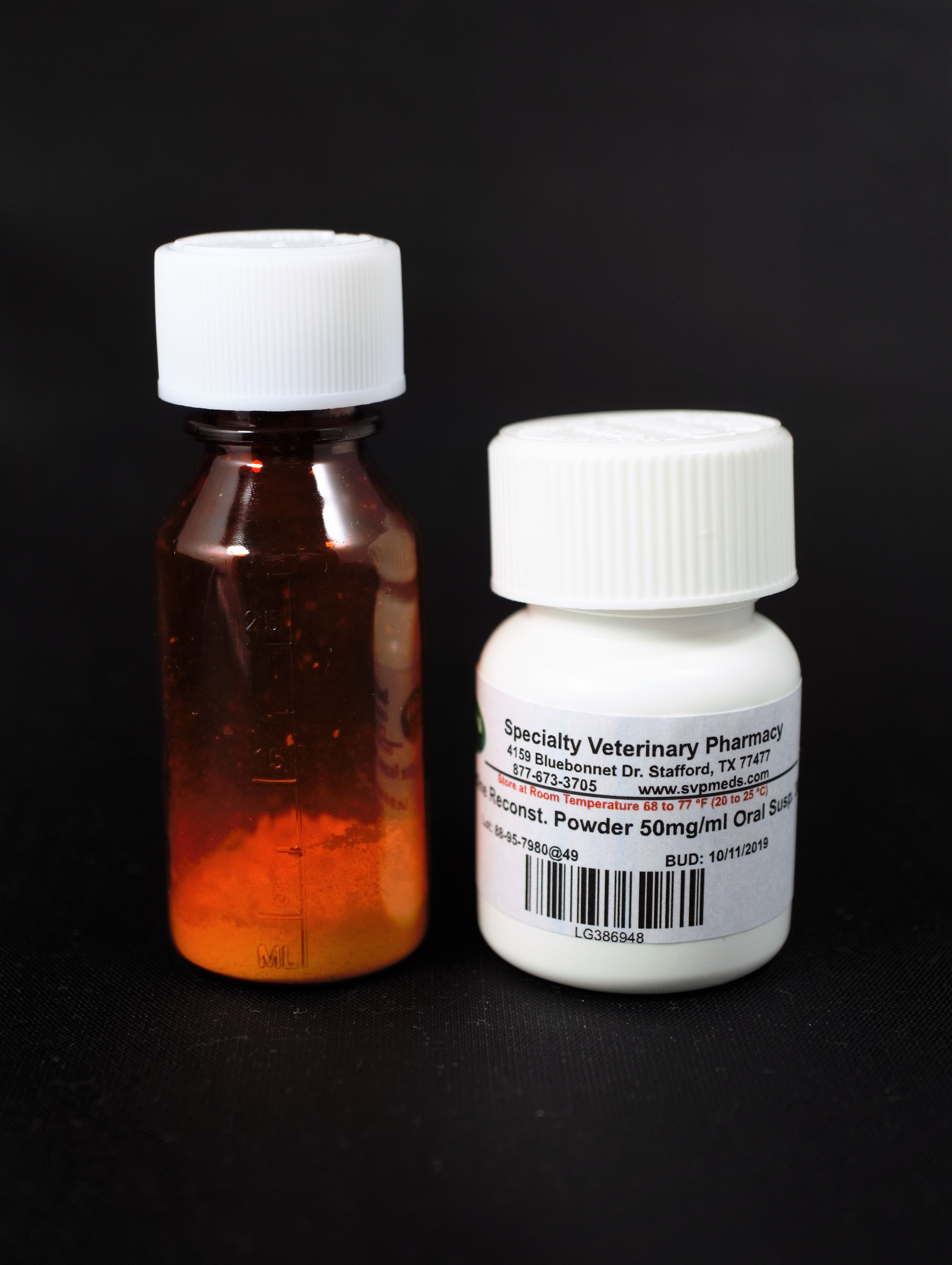 Doxycycline Oral Liquid RECONSTITUTE compounded for dogs and cats