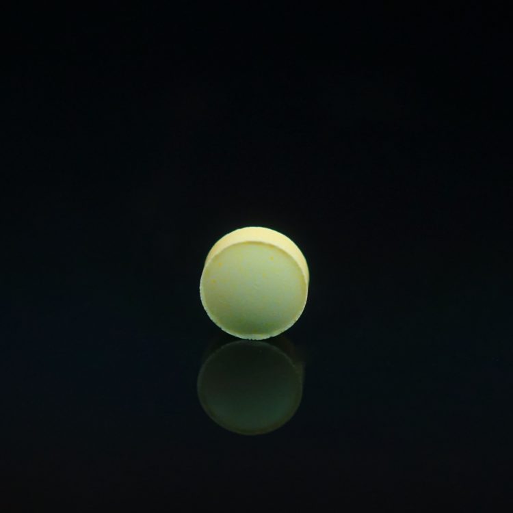 Diethylstilbestrol (DES) Mini Tablet compounded for dogs.