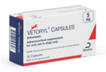 Vetoryl 5mg Capsule prescribed for dogs.