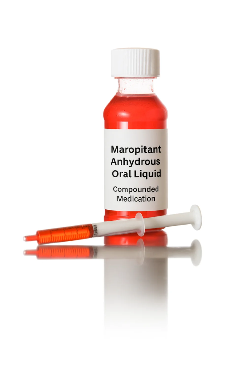 Maropitant Anhydrous Oral Liquid Compounded for Dogs and Cats