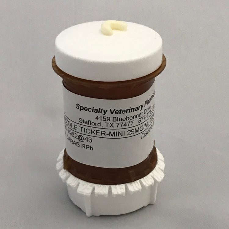 Methimazole Transdermal Gel in Ticker Mini for cats