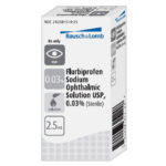 Flurbiprofen Sodium Ophthalmic prescribed for dogs and cats.