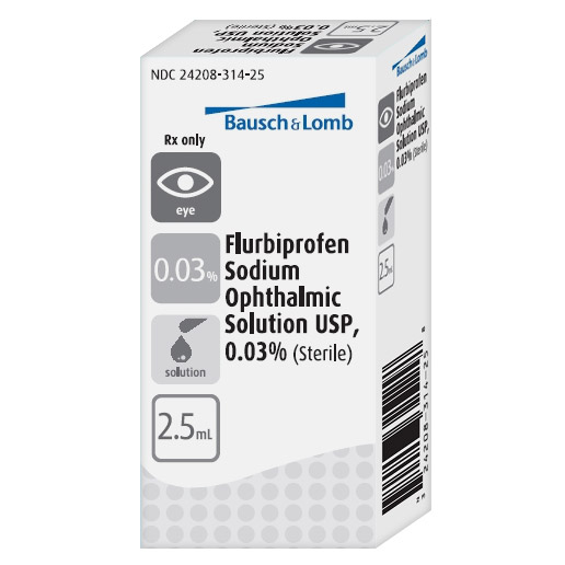 Flurbiprofen Sodium Ophthalmic prescribed for dogs and cats.