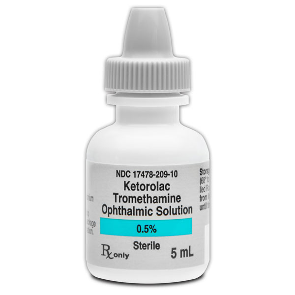 Ketorolac Tromethamine Ophthalmic prescribed for dogs and cats.