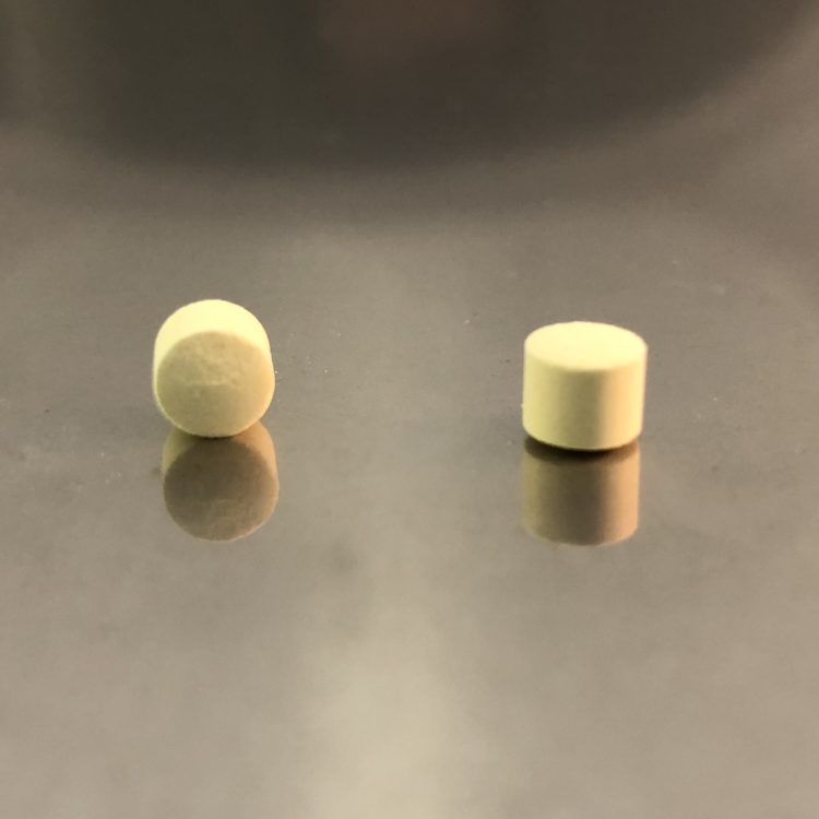 Doxycycline Mini Tablet compounded for dogs and cats.