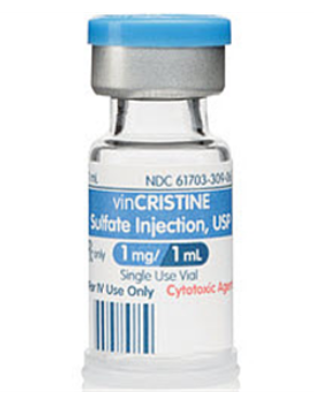 Vincristine Sulfate Injection prescribed for dogs and cats.
