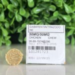 Gabapentin and Trazodone 50mg/50mg chicken-flavored chewable compounded for dogs and cats