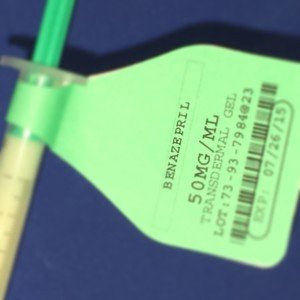 Chlorpheniramine Transdermal gel compounded for cats.