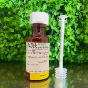 Nitazoxanide Flavored Oral Liquid Compounded for dogs and cats