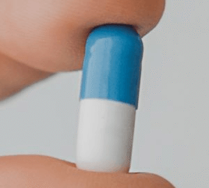 Clopidogrel Capsule compounded for dogs and cats.