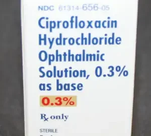 Ciprofloxacin HCl Ophthalmic prescribed for dogs and cats.