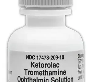 Ketorolac Tromethamine Ophthalmic prescribed for dogs and cats.