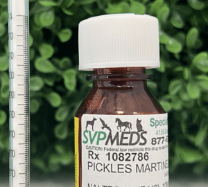 Naltrexone HCl Oral Liquid compounded for dogs and cats.