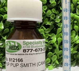 Amantadine HCl Oral Liquid compounded for dogs and cats.